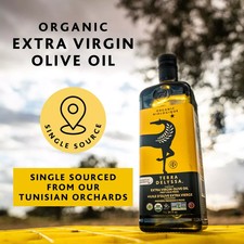 Organic Extra Virgin Olive Oil, 34 Fl. Oz. Glass