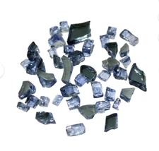 Reflective Fire Glass Multicolor 10 lbs 0.25"–0.5"