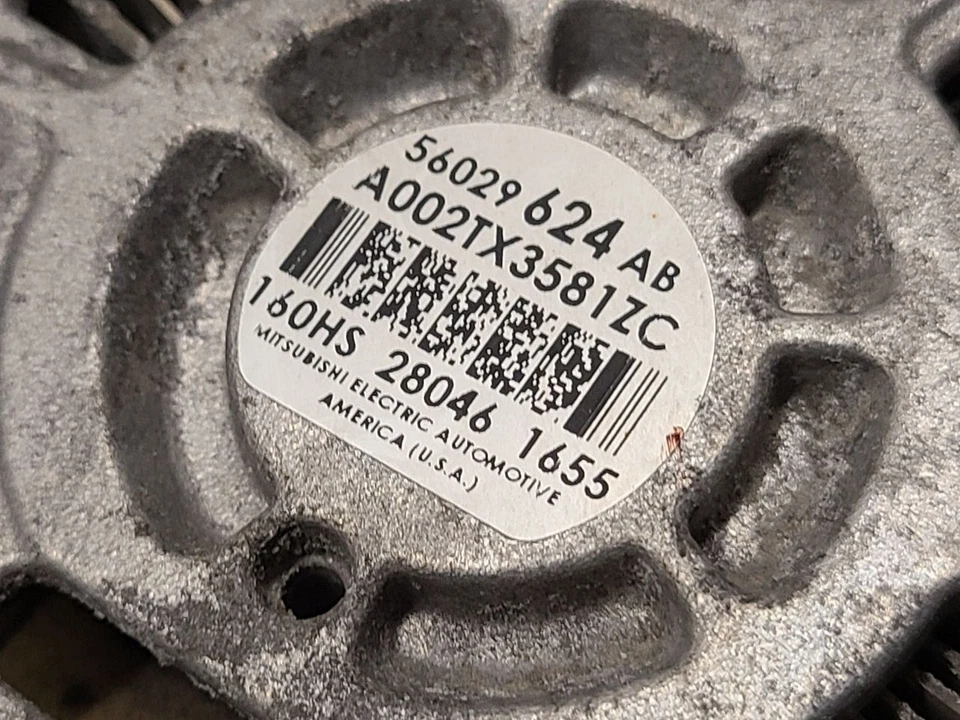 Alternador RAM PROMASTER CITY 2015 2016 2017 2018 2019 2020 2021 2022  Foto 3 de 4