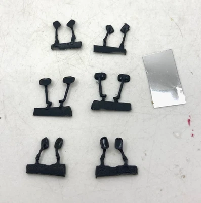 M.M.B 043D KIT RESINE /DIVERS RETROVISEURS PEUGEOT CITROEN 1960/70 6 PAIRES 1/43 - Photo 1/2