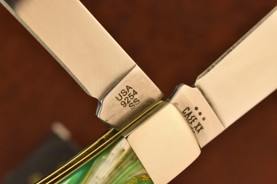 CASE XX USA EMERALD RIVER FULL SIZE TRAPPER KNIFE 9254 SS 2025 CORELON (27380) - Image 4 of 4