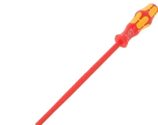 Screwdriver: Insulated; Slot; 5.5X1Mm; Blade Lengt - WERA.05006121001 | EU Stock-image