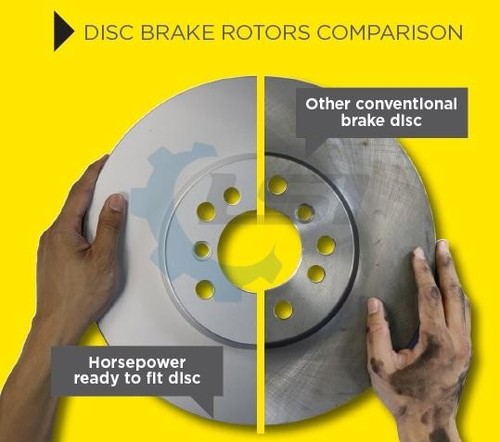 Front Bendix Brake Pads and Disc Rotors SET for Ford Kuga TF 1.6 2.0 2012-16 - Picture 5 of 5