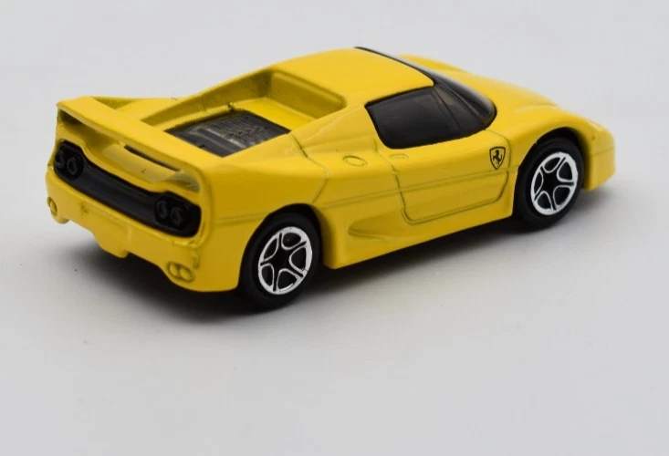 Matchbox Superfast #75 Ferrari F50 yellow. Made in China. Original packaging - Image 2 of 4