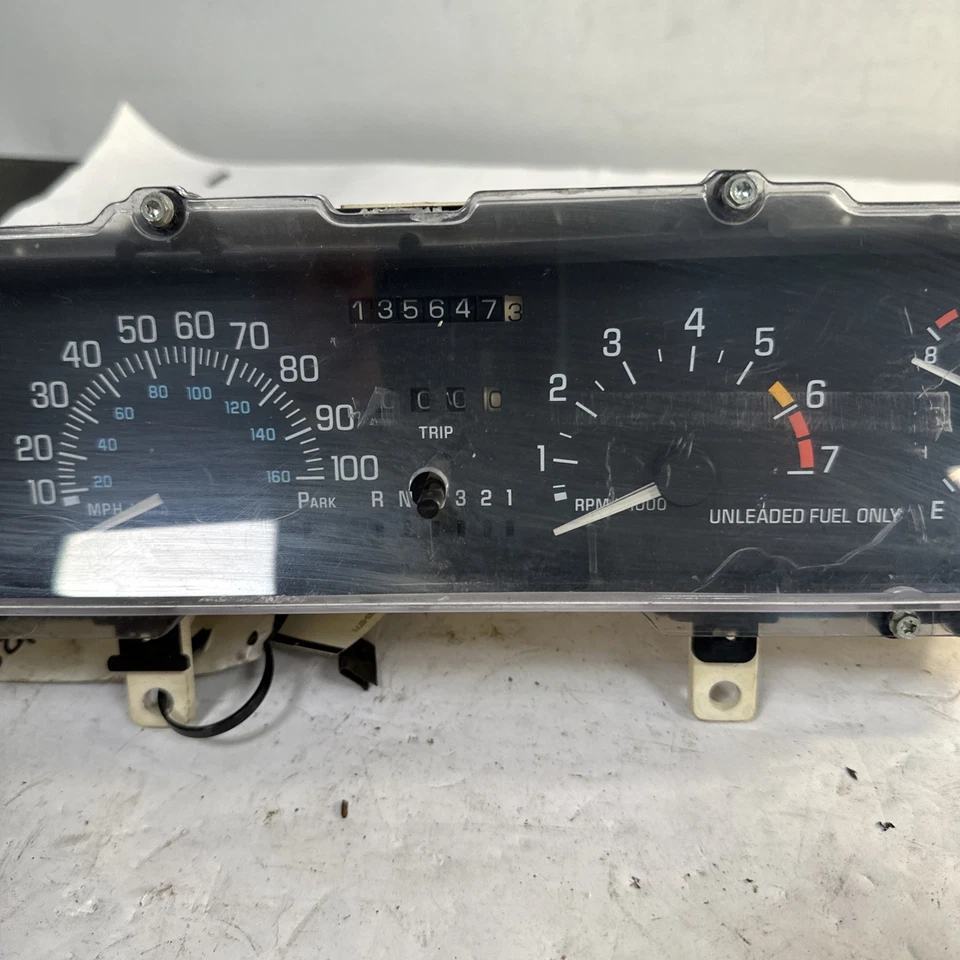 1995 Park Avenue gauge panel style speedometer cluster tach oem F2 Foto 3 de 4