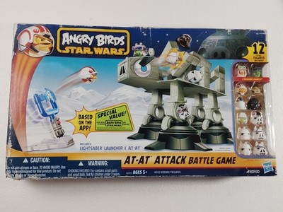 New Star Wars Angry Birds AT-AT Attack Battle Game, HEAVY BOX WEAR or  DAMAGED