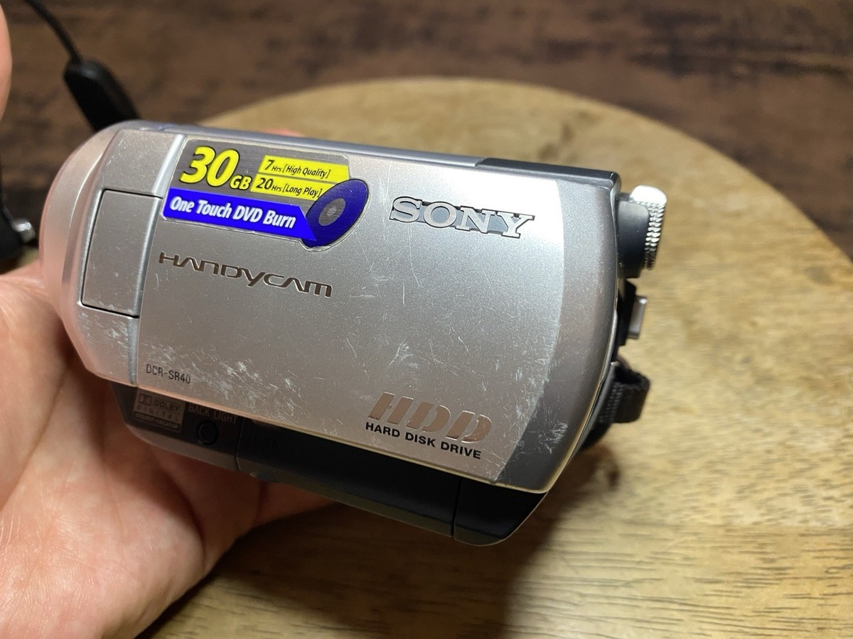 Sony Handycam DCR-SR40 Digital Video Camcorder HDD 30GB Tested