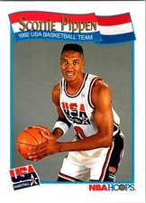1991 NBA Hoops USA Basketball Scottie Pippen #582