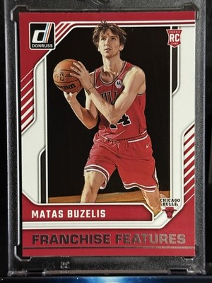2024-25 PANINI DONRUSS #4 FRANCHISE FEATURES MATAS BUZELIS (RC)