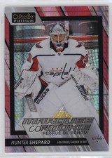 2023 O-Pee-Chee Platinum Marquee Rookies Red Prism /199 Hunter Shepard #258 1jz3