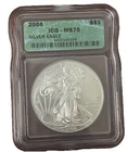 2008 American Silver Eagle IGC MS70