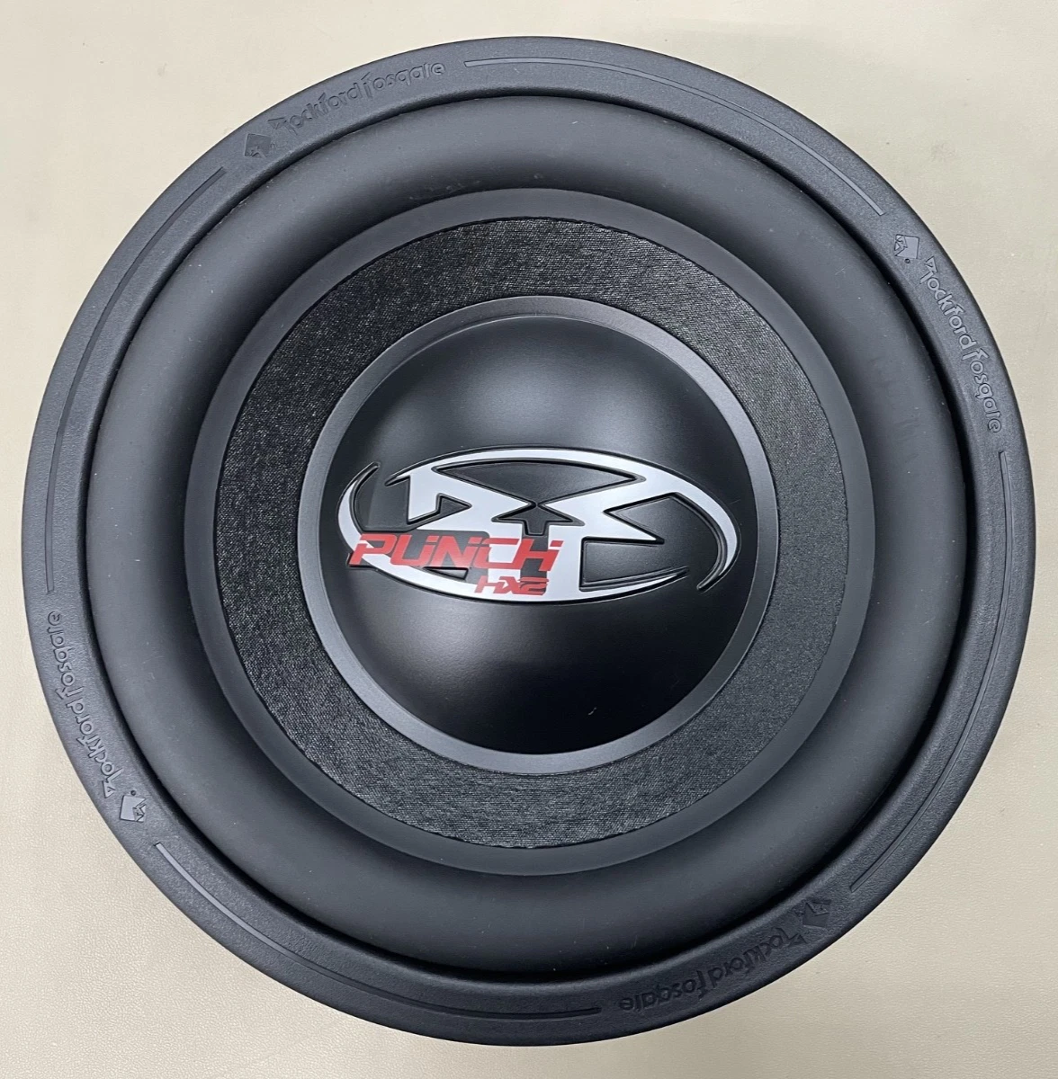 ディーンフジオカ ラキドロ〆12/27 Old School Rockford Fosgate Punch HX2 RFD 2112, Dual 2-Ohm 12