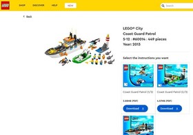 60014 LEGO&reg; City Coast Guard Patrol (100% complete w/ Instructions)