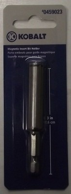Kobalt 0459023 3'' Magnetic Screw Insert Bit Holder