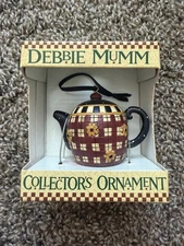 NIB Joy to the World DEBBIE MUMM Hand Painted Christmas Tree Ornaments