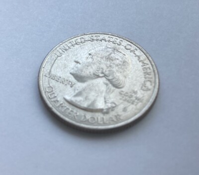 2018 Block Island Quarter Error (Ring on Obverse side- See Pics)