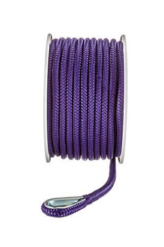 SEACHOICE 42231 ANCHOR LINE PURP BRD 3/8INX100 - Picture 1 of 1
