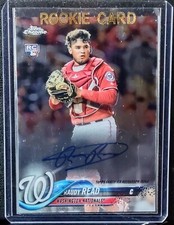 2018 Topps Chrome Raudy Read RC On-Card Auto #RA-RR Washington Nationals