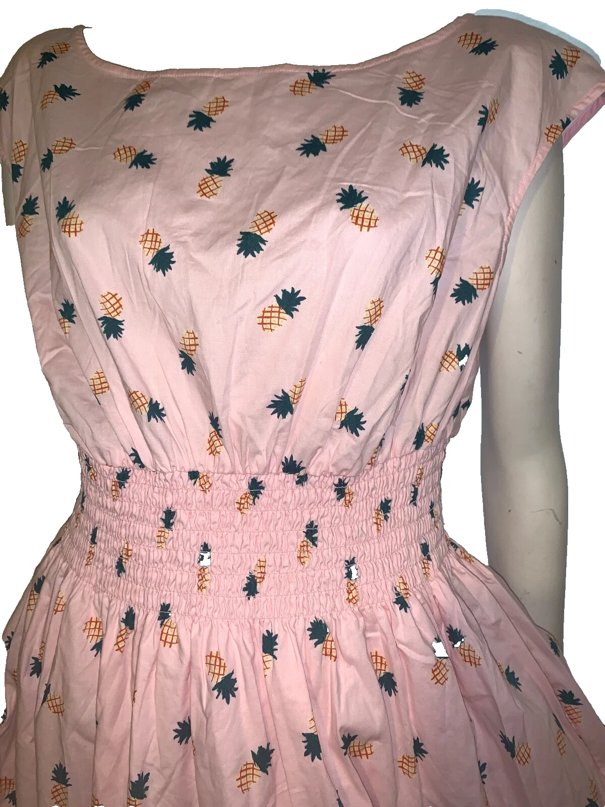 Abito Kate Spade New York Ananas indossato una volta! L 14 16