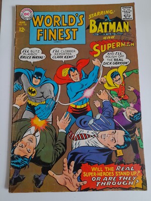 World's Finest #168 Aug 1966 sehr guter Zustand - 3.5 Die Rückkehr des Composite Superman