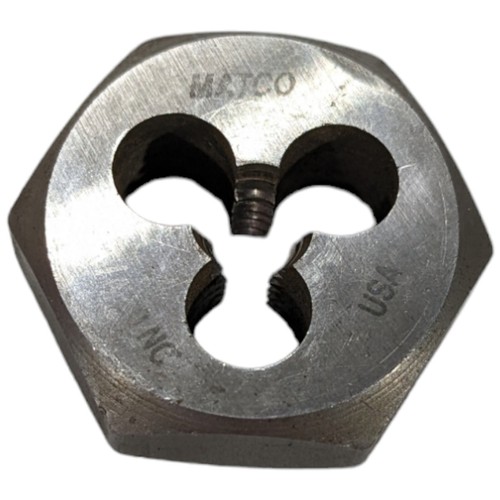 1/4-20 NC Round Adjustable Die HS USA Made