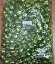 Bulk Lot of 200 Light Green 30mm Metal Jingle Bells Christmas Crafts Supplies