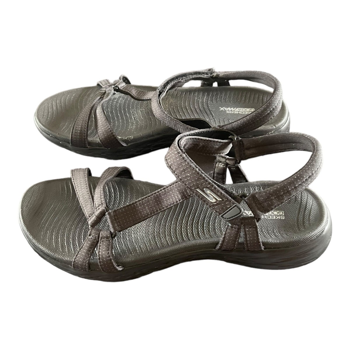 Skechers on the go 600 Brilliancy sandals women's size 11 black