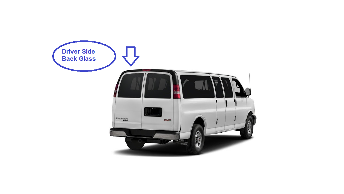 Chevy Express Explorer Right Rear Side Window Glass For 1996-2025 ...