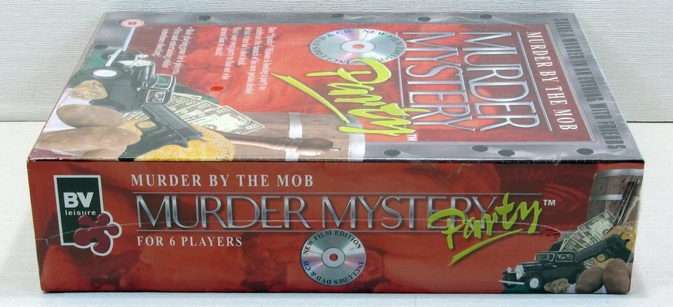 Murder Mystery Party Game BV leisure MURDER BY THE MOB DVD & CD Role Playing NEW - Image 2 of 3