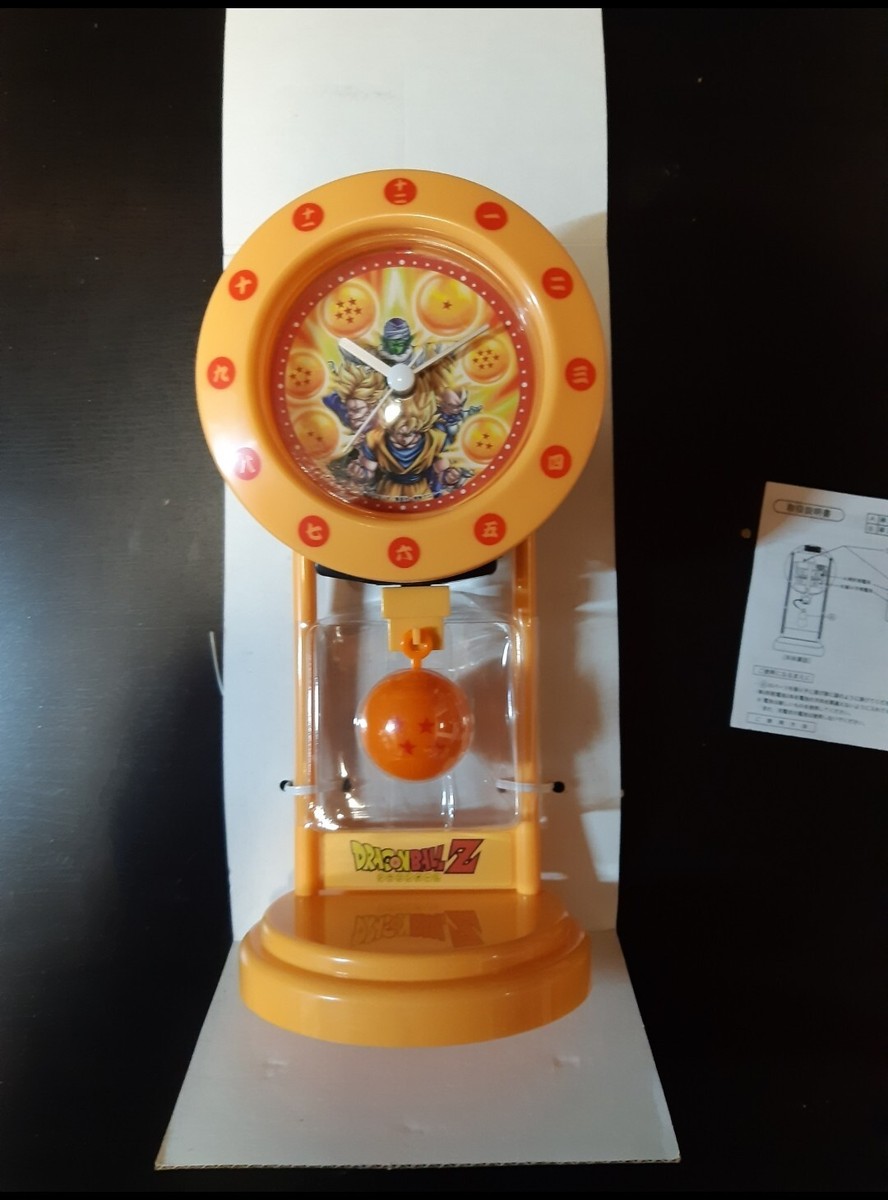 DRAGON BALL Z Goku SSJ3 Pendulum Clock Original Rare!!! | eBay