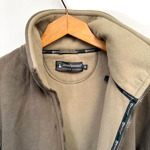 Deerhunter Ropa Exterior Caqui Cremallera Completa Chaqueta Polar Para Hombre Talla M - Imagen 4 de 23
