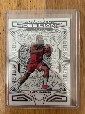 Panini Obsidian 2022/23 James Harden White Pulsar