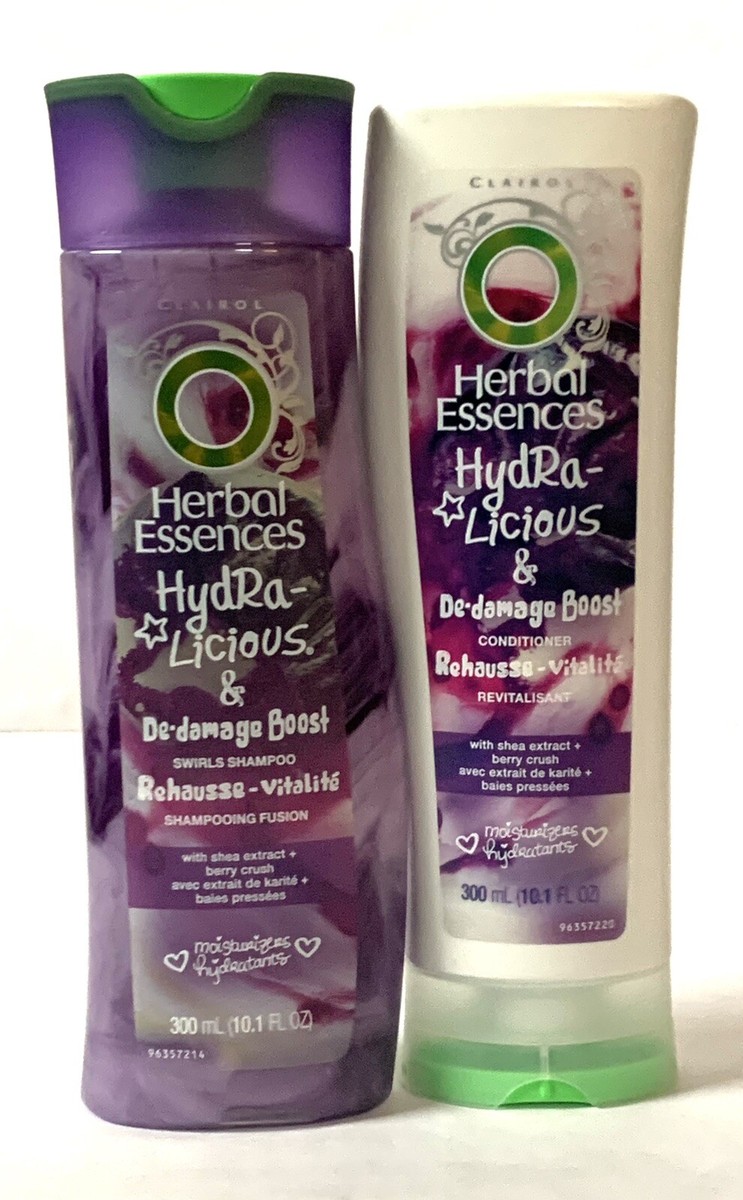NEW Herbal Essences HydraLicious DeDamage Boost Shampoo