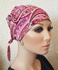 SOMMER KOPFTUCH CHEMO TUCH Mütze Turban Bandana sehr leicht Chemotuch Elsa NEU