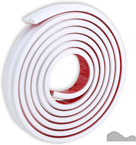 Peel and Stick Chair Rail Molding, Self-Adhesive Wall Trim for Home Decoration &