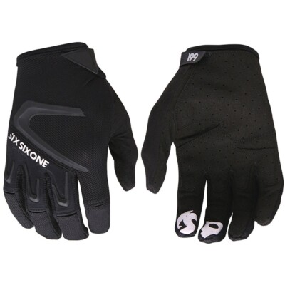 661 SixSixOne Rage Handschuhe MTB Bike Cyle Motocross MX - SCHWARZ