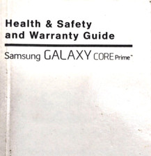 Samsung Galaxy Core Prime Instruction Manual Only  A27