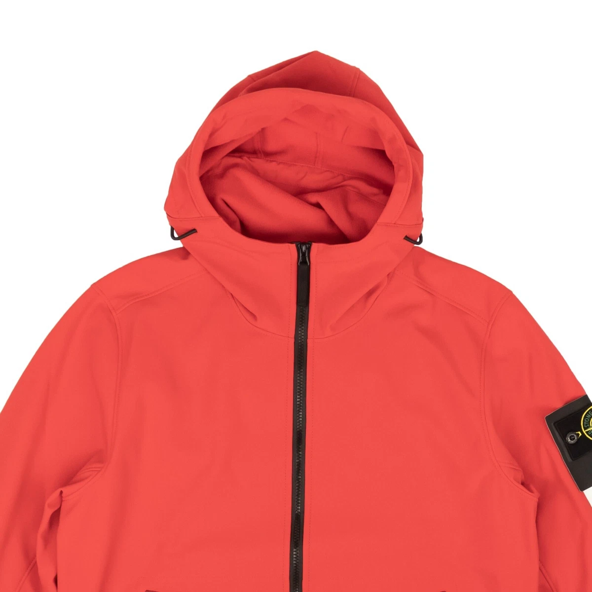 Bright orange stone island cheap jacket