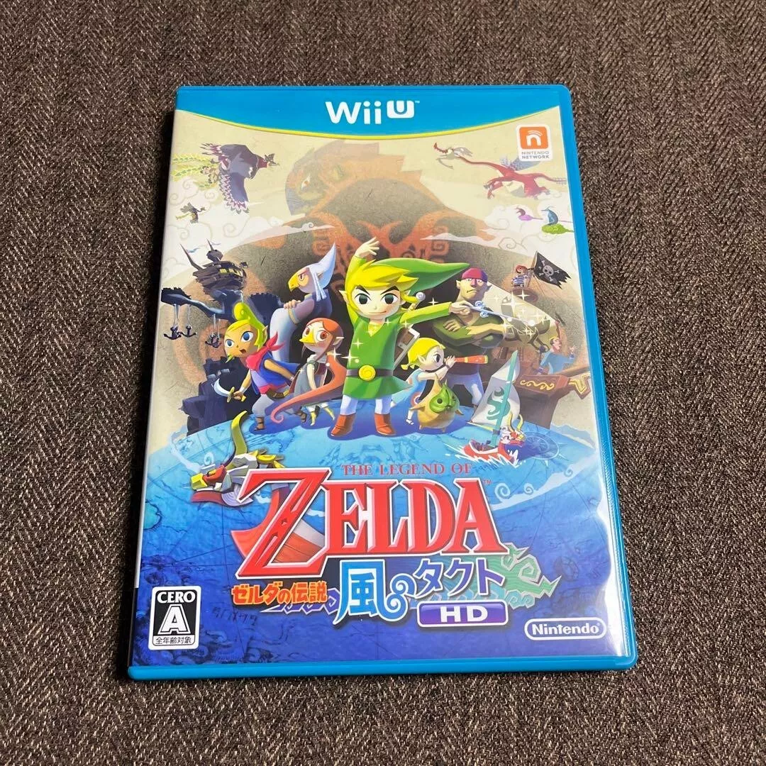 Nintendo Wii U The Legend of Zelda: The Wind Waker HD Video Games for sale