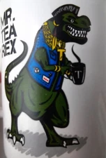 Dinosaur Tyrannosaurus Coffee Mug Vintage Mr. T  Funny Mr. Tea T Rex A-Team 