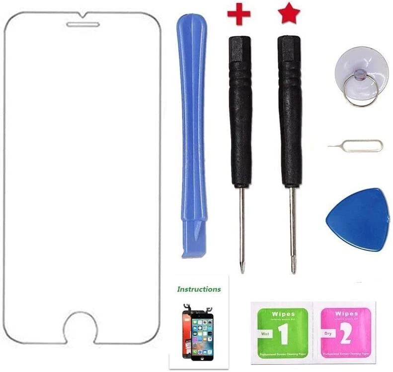 IPHONE 6S REPLACEMENT  SCREEN+HOME BUTTON+FRONT CAMERA+EARPIECE SPEAKER+TOOLS - Image 2 of 4