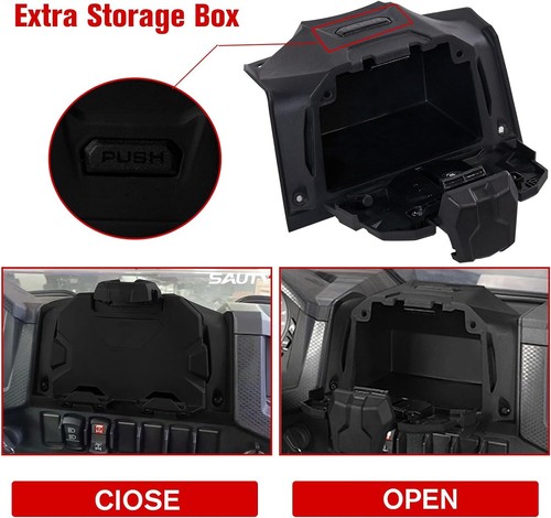 Electronic Device Tablet Phone Holder with Storage Box Organizer Tray Black - 第 3/6 張圖片