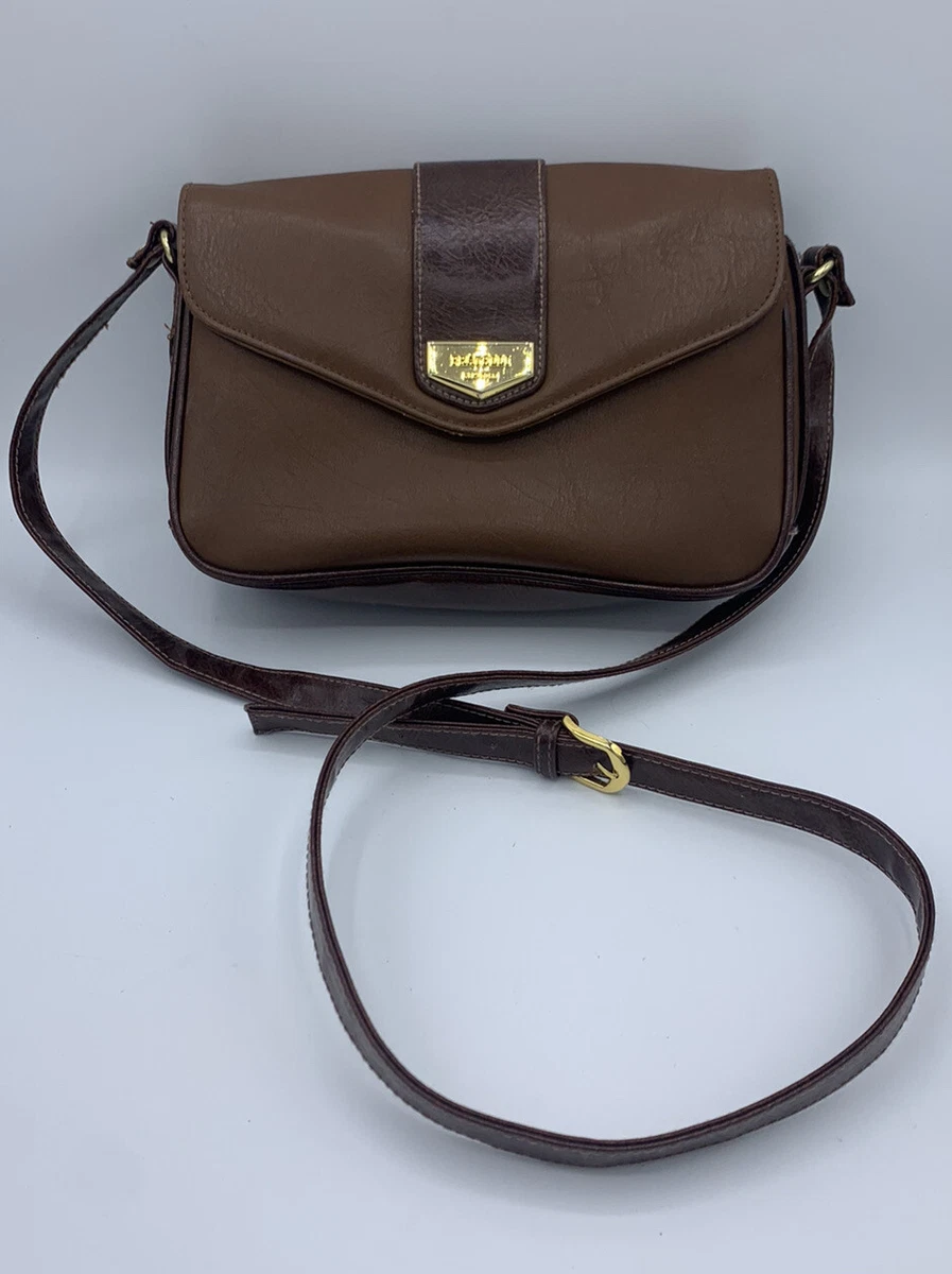Medium leather top crossbody purse