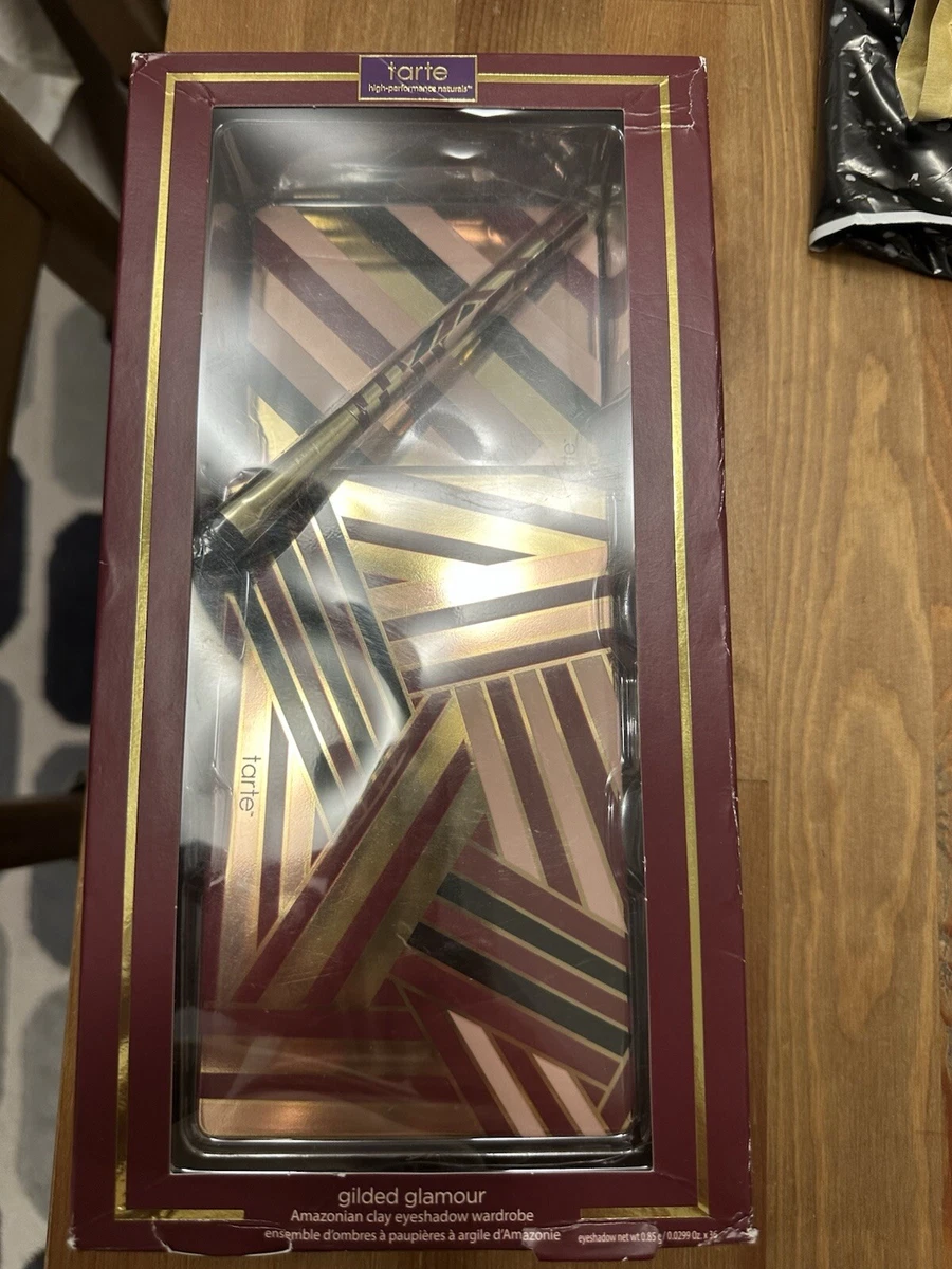Tarte limited Holiday Gilded Glamour Wardrobe Day & Night 2 Eyeshadow Palettes