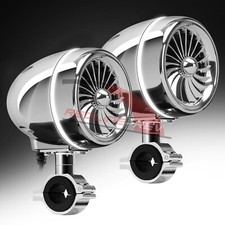 Refurb Waterproof Bluetooth Motorcycle Stereo LED Audio Speakers System Harley