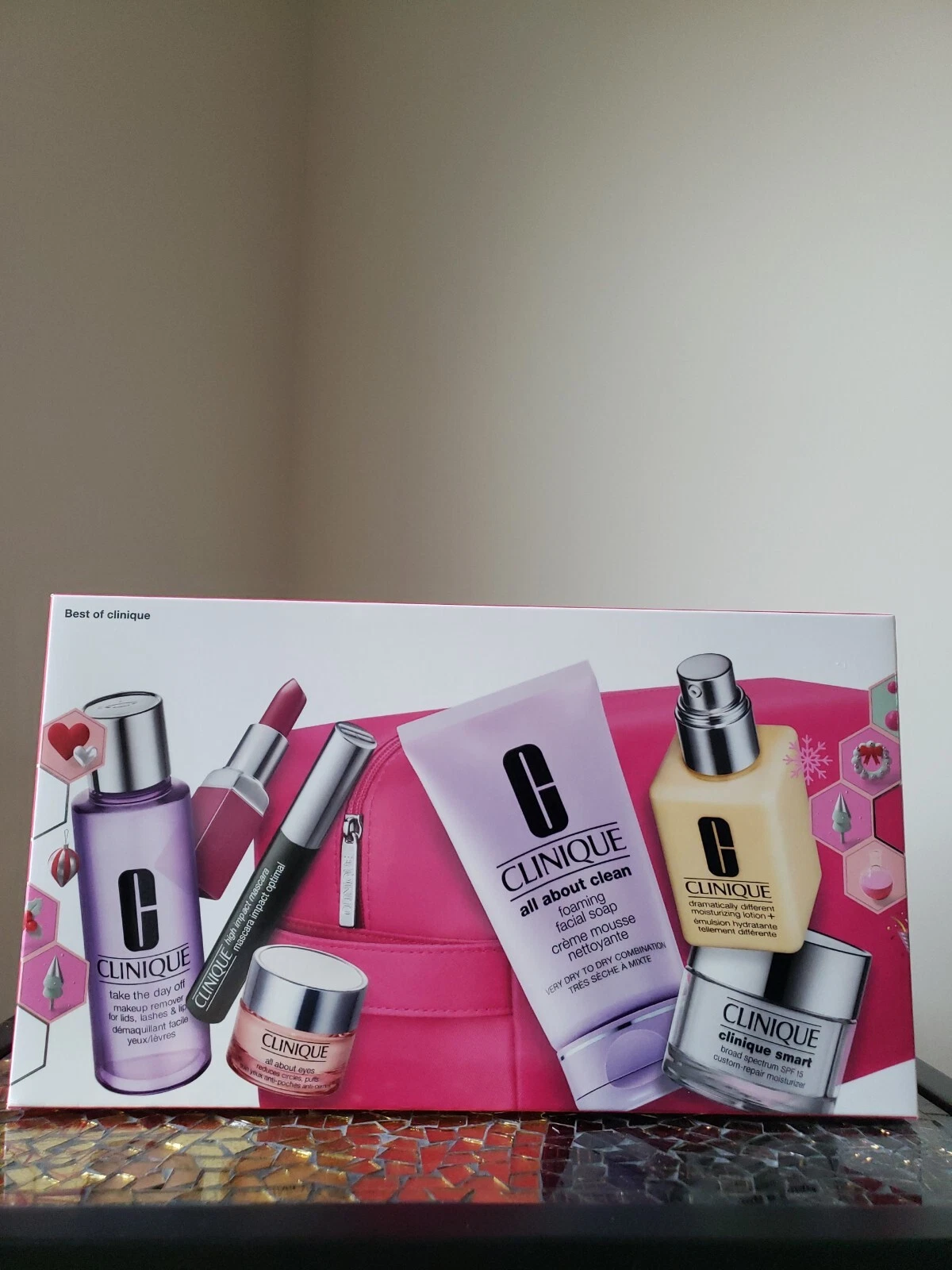 Best of Clinique Kit 7 Full Sizes Moisturizer, gel, lipstick + Ret. $254.50 New