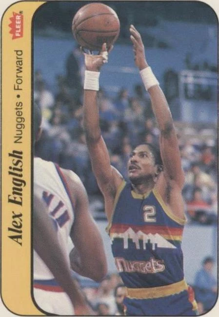Fleer 1986-87 - Alex Inglés #4