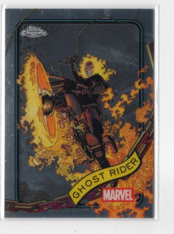2025 Topps Marvel Chrome Ghost Rider #183 Comic Base Card complete your set!
