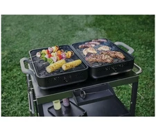 Expert Grill Portable Charcoal Grill & Smoker
