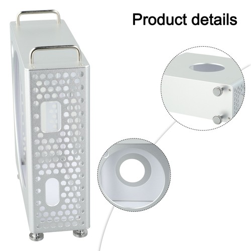 For Mac Mini M4M4Pro Aluminum Stand Compact Dimensions and Easy Assembly - Photo 12/12